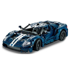 Build the Ford GT Muscle Race Car – MOC Vehicle Model Block Set!