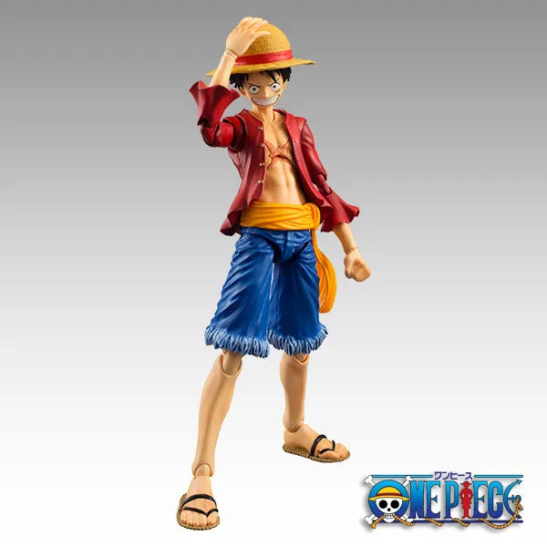 Anime One Piece 18cm BJD Joints Moveable Luffy PVC Action Figure Model Toys