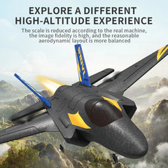 KF605 RC Aircraft KFPLANE Fighter 2.4G 6-Axis Gyroscope Automatic Balance Toy