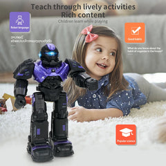 R20 Smart Intelligent RC Robot Infrared Sensor 2.4G Remote Control Robot Toy