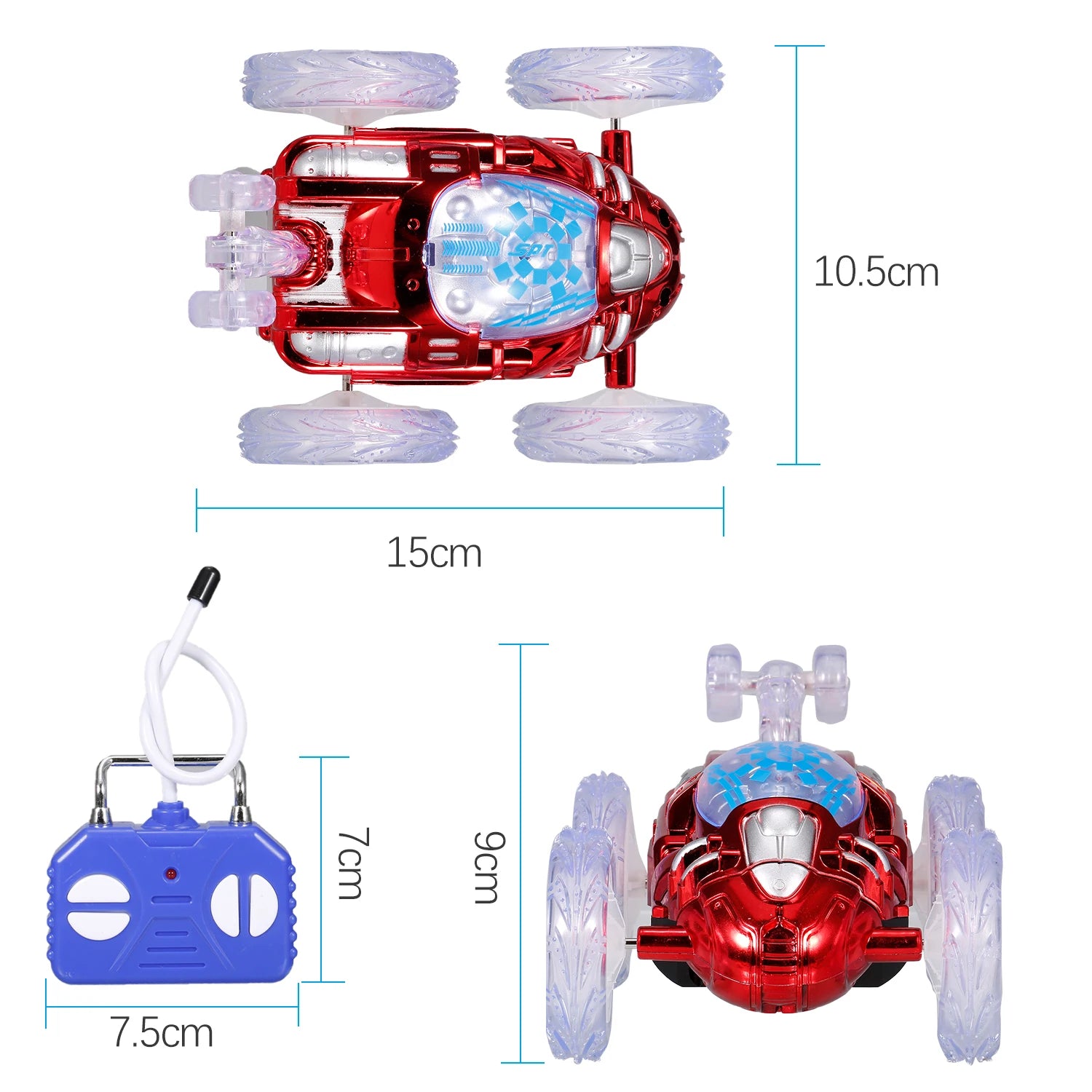 Remote Control Stunt Car RC Car Toy 360° Tumbling Mini RC Model Toys For Kids
