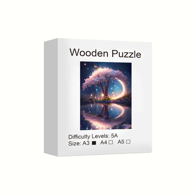 Build The Wooden Trees and Reflections – Jigsaw Puzzle Toy!