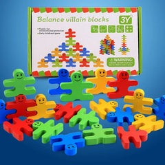 16pcs Wooden Building Blocks Balance Thinking Training Games Toys for Kids