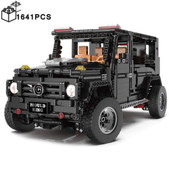 1641PCS Technical Ben Black G63 SUV Off-road Vehicle Building Blocks Bricks Toys