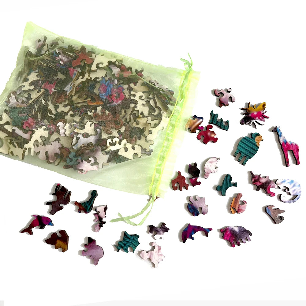 Build The 3D Wooden Beautiful Hummingbird – Animal Jigsaw Puzzle Toy!