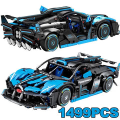 1499PCS Technical Bugatti Super Racing Car Building Blocks Sport car Bricks Toys