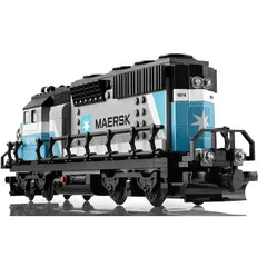 1234Pcs Maersk Steam Train Building Blocks Compatible With 10219 ﻿Bricks Toys