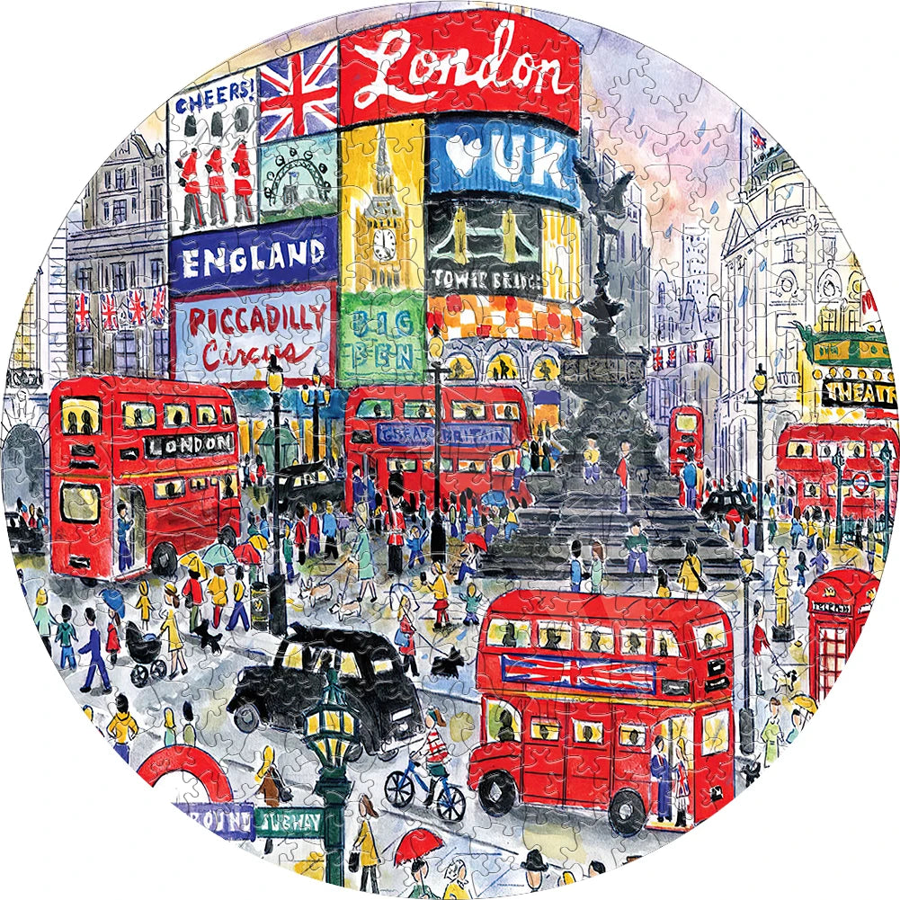 Build The Wooden London Street – Jigsaw Puzzle Toy!