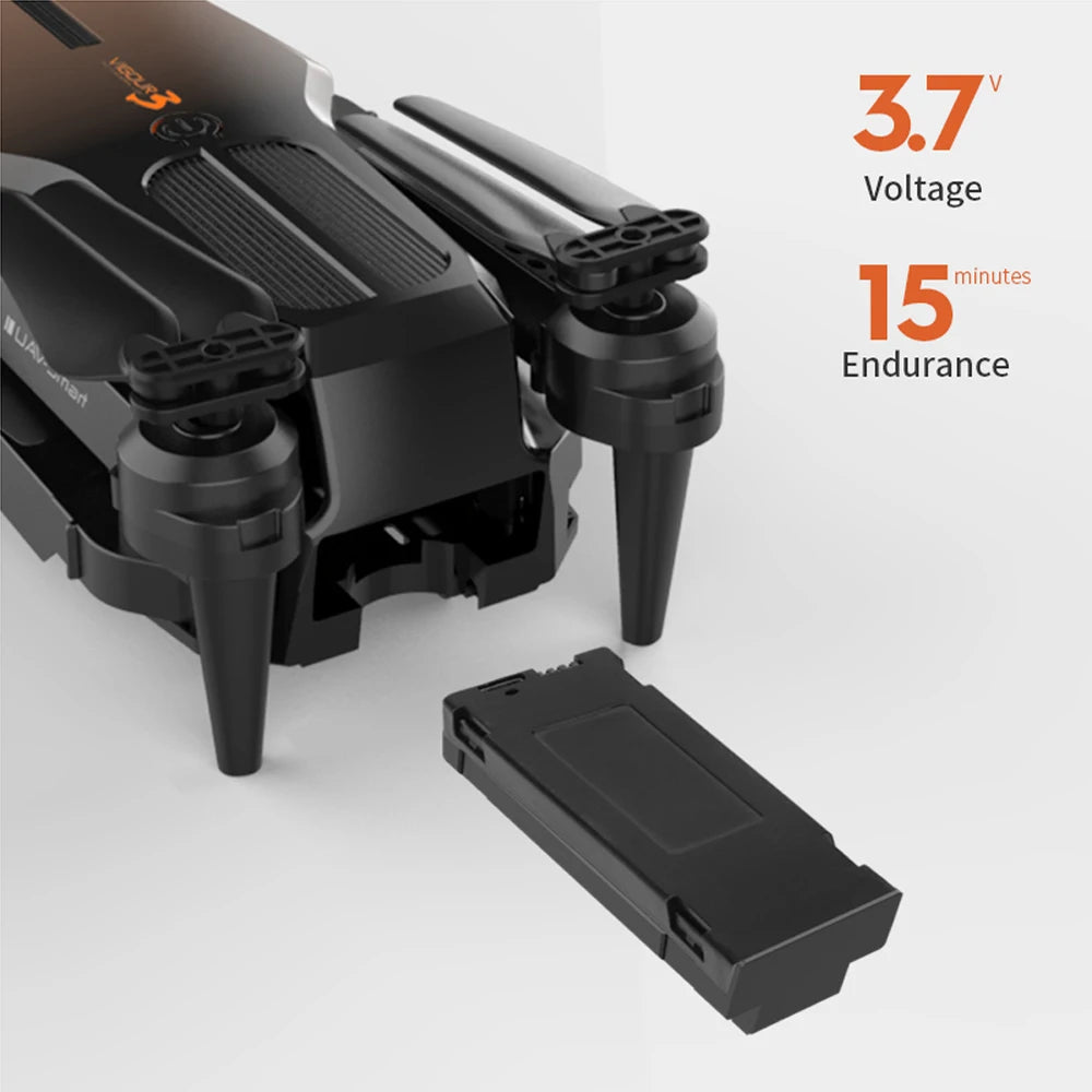 RC Mini Drone 4k Professional HD Dual Camera FPV Drones With Camera HD 4k