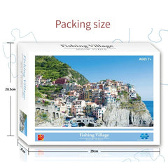 70*50cm 1000PCS Paper Jigsaw Puzzle Landscape Series - Cinque Terre