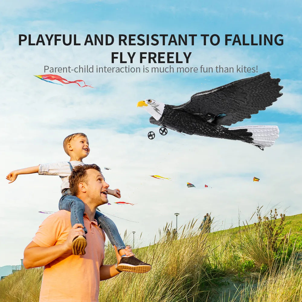 Simulation RC Eagle Electric Toys Foam Remote Control Airplane Radio-controlled Glider For Kids