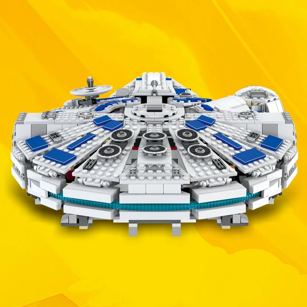 1449PCS MOC Millennium Spaceship Falcon Building Blocks Model 75212 Bricks Toys