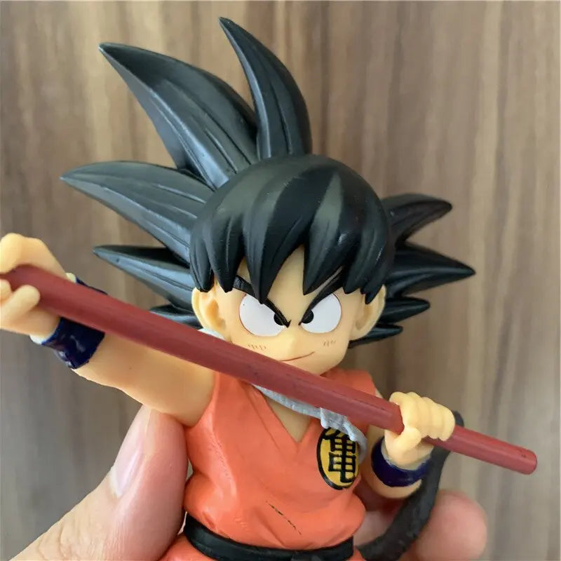 12cm Naa Anime Dragon Ball Z Son Goku Kid Classic Scenes PVC Action Figure