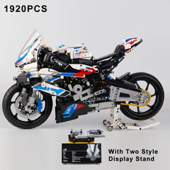 1920PCS Technical M 1000RR Racing Motorcycle Building Blocks Bricks Toys