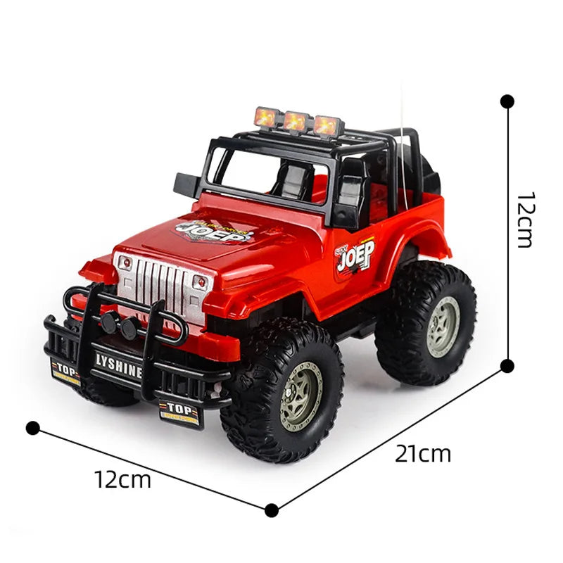 RC Drift Car Off Road 4x4 2.4G Remote Control Alloy 4WD Racing 1:18 Vehicle