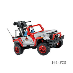 1614pcs Technical 4X4 Jeeps Wranglers Orv Model Car Building Block Vehicle Toys