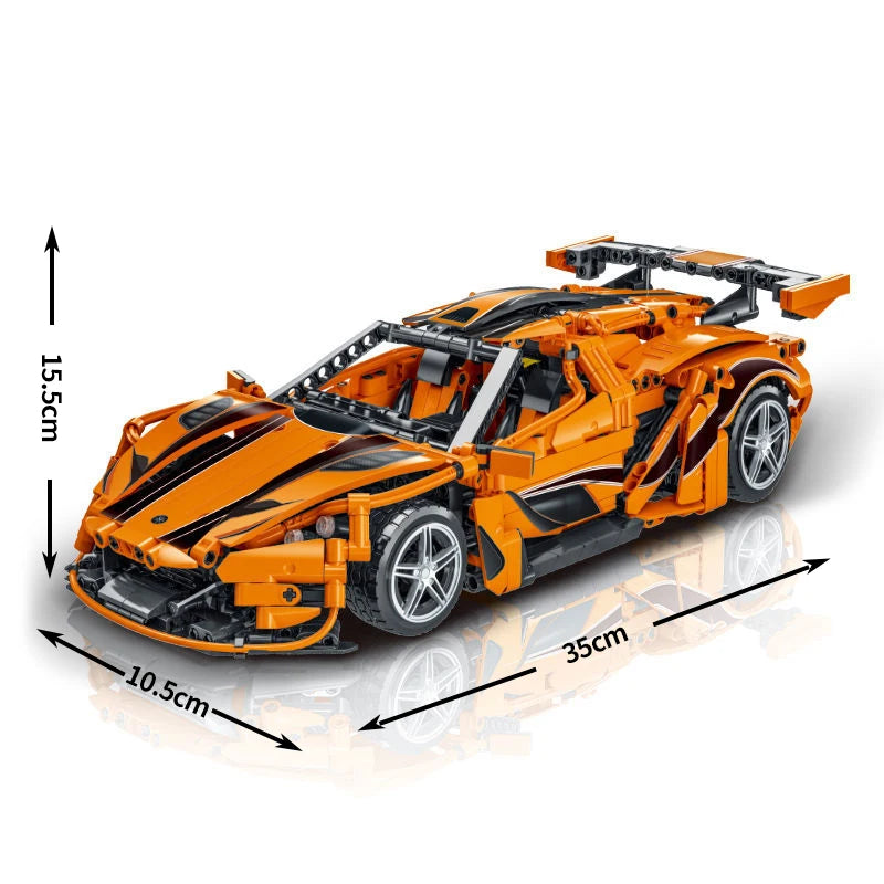 1397pcs Technical Apollo Sun God Super Racing Car Building Blocks Vehicle Toys