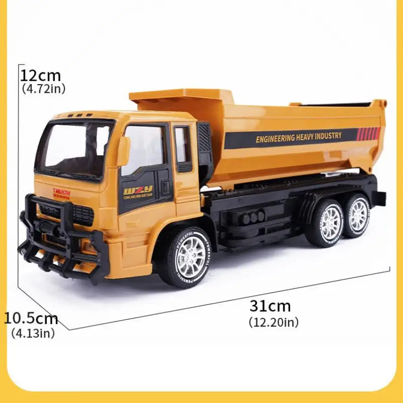 RC Dumper Truck 2.4G Remote Control Car Electric Cars Engineering Vehicle  Toys