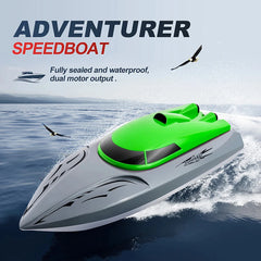 2.4G 20km/h High Speed Electric Remote Control Racing Boat Toys For Kids