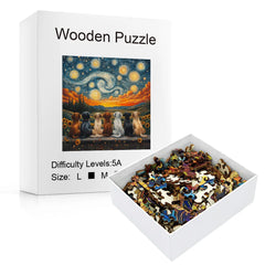 Build The Wooden Beautiful Star Sky – Jigsaw Puzzle Toy!