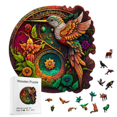 Build The 3D Wooden Hummingbird – Animal Jigsaw Puzzle Toy!