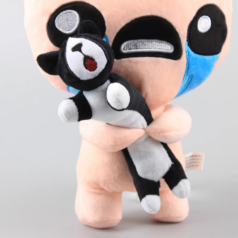 Binding of Isaac Plush - Isaac with Black Cat, Soft Stuffed Animal Toy!