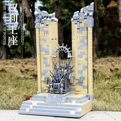 Build the Game of Thrones Iron Throne – Metal Sword Blocks Toy Model!