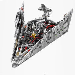 1416pcs First Order Destroyer Space Fighter Spaceship Building Blocks Bricks Toys