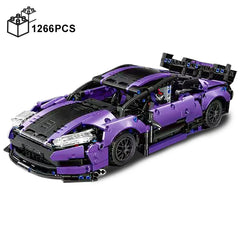 1266PCS Technical Astons Martins GT3 Sports Car Building Blocks Bricks Toys