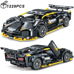 1229PCS Technical Lamborghini Sport Car Building Blocks Super Speed Vehicle Toys