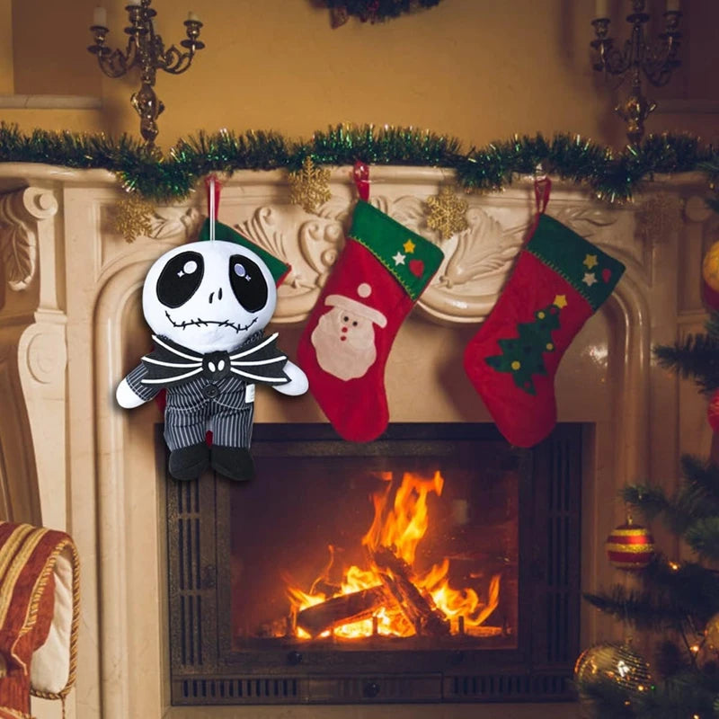 17-25cm Jack Skellington Plush Doll Soft Stuffed Toys for Kids