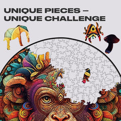 Build The Wooden Mandala Monkey – Animal Jigsaw Puzzle Toy!