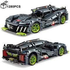 1280PCS Technical 1:14 Speed Car Building Blocks Toys For Kids