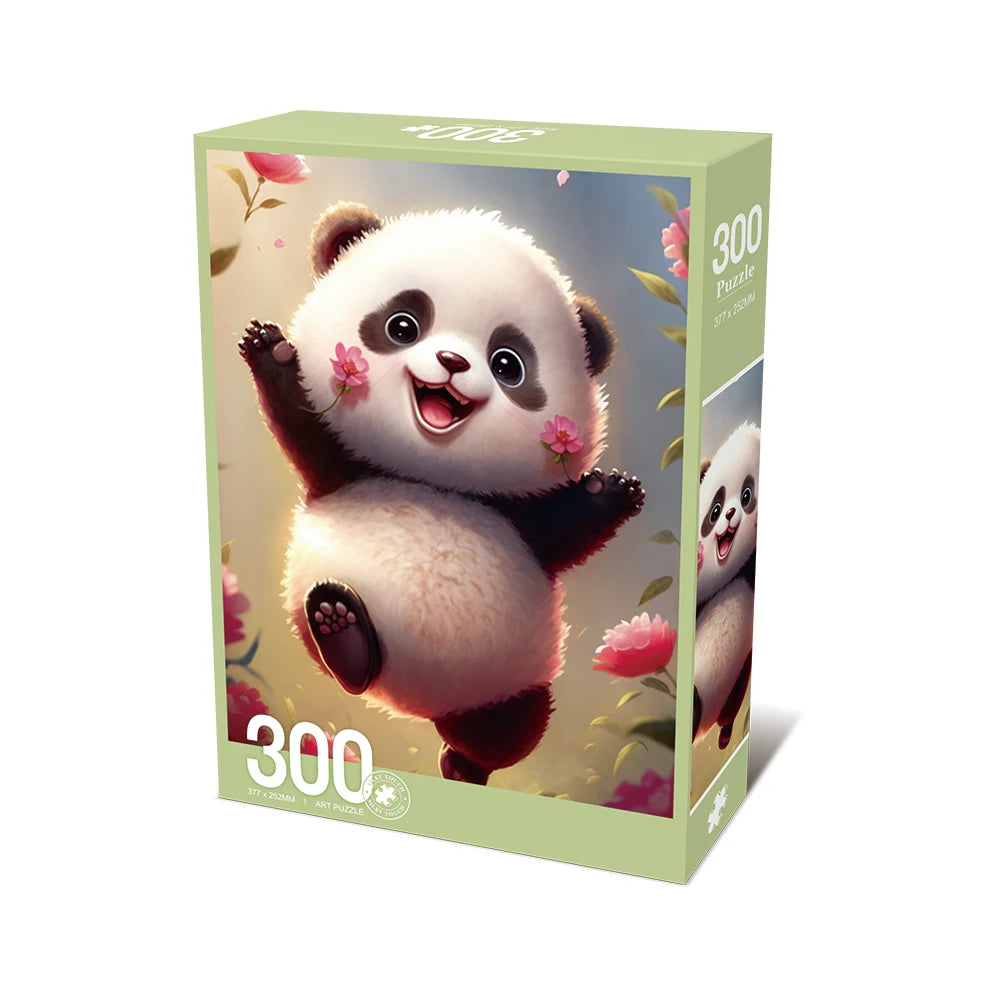 Build The Paper Beautiful Little Panda – Jigsaw Puzzle Toy!