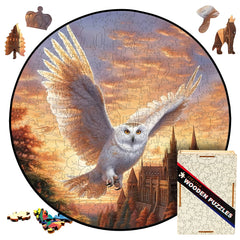 Build The Wooden White Owl – Animal Jigsaw Puzzle Toy!