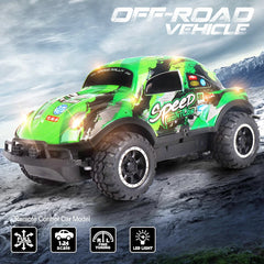 New Illuminated Off-Road Drift Vehicle Beetle Remote Control Vehicle Non Charged Children's Toy