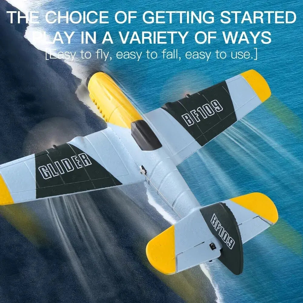 RC Plane 2.4G 3CH EPP Foam Remote Control Fighter Fixed Wingspan Glider Toys