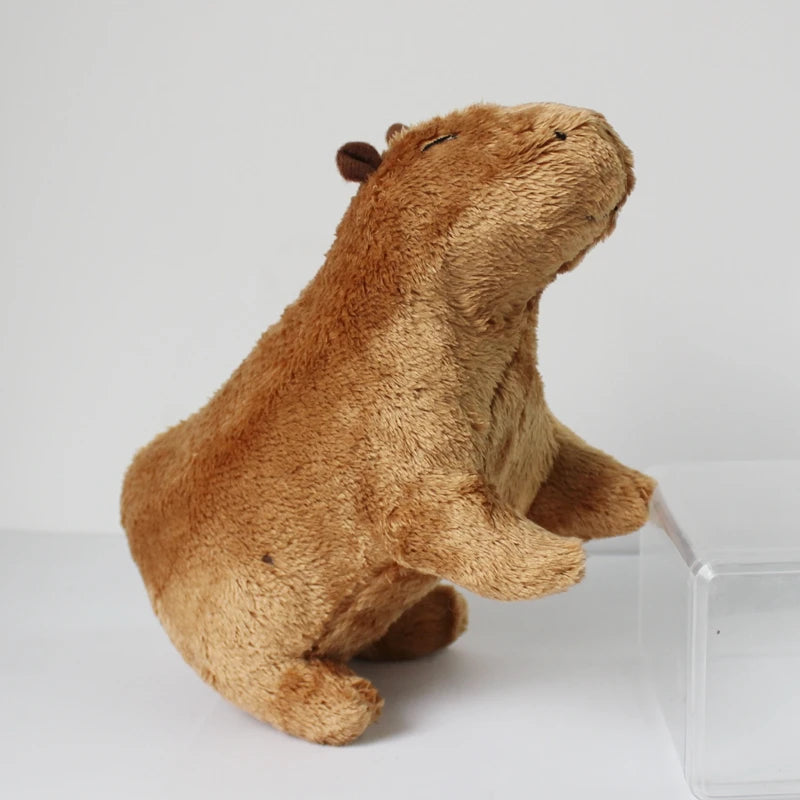 18cm Simulation Capybara Stuffed Animals Plush Toy Fluffy Capybara Doll Soft Toy For Kids