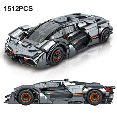 1512PCS Technical V14 Lamborghini Sport Car Building Blocks Vehicle Toys