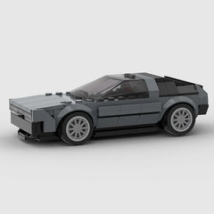 191pcs Technical DeLorean DMC-12 MOC Car Model Building Block Bricks Toys