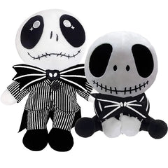 17-25cm Jack Skellington Plush Doll Soft Stuffed Toys for Kids