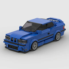 Technical 1992 M3 MOC Car E36 Speed Super Race Vehicle Model Building Block Toys