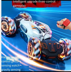 Gesture Sensing Stunt Twist Car Four-Wheel Drive Drift Car Off-Road Manual Control Children's Electric Remote Control Car