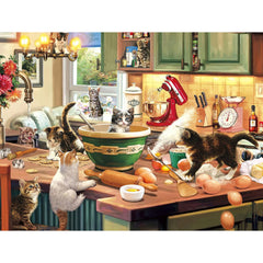 Build The Paper Kitchen Cat– Animal Jigsaw Puzzle Toy!