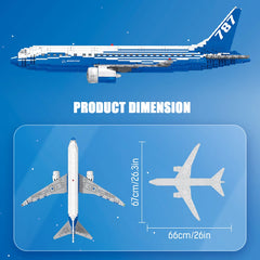 1349PCS Boeing 787 Dreamliner Airplane Building Blocks Educational Toys