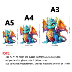 Build The 3D Wooden Beautiful Dragon – Animal Jigsaw Puzzle Toy!