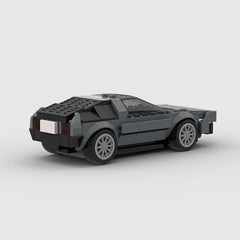 191pcs Technical DeLorean DMC-12 MOC Car Model Building Block Bricks Toys