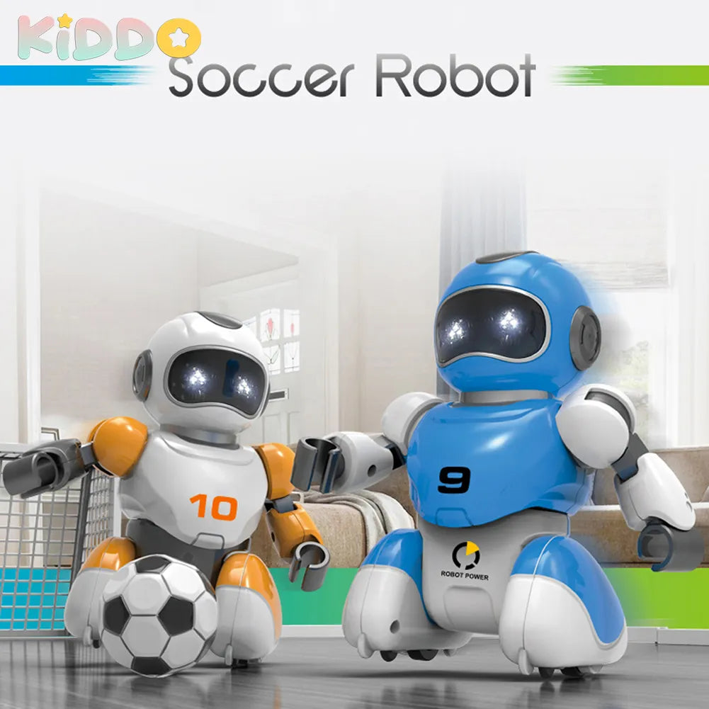 2Pcs/Set Football Battle Smart USB Charging Remote Control Battle Soccer Robot