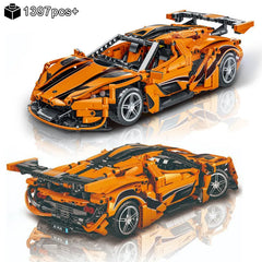 1397pcs Technical Apollo Sun God Super Racing Car Building Blocks Vehicle Toys