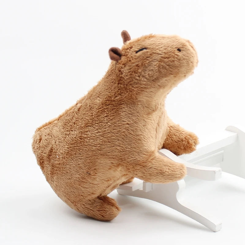 18cm Simulation Capybara Stuffed Animals Plush Toy Fluffy Capybara Doll Soft Toy For Kids